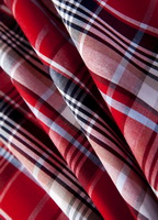 Red Salon Red Tartan Bedding Stripes And Plaids Bedding Luxury Bedding