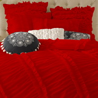 Clara Red Duvet Cover Sets