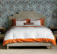 I Love Orange Orange Yellow Black Duvet Cover Set Luxury Bedding