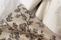 Norwegian Forest Pearl Gray Duvet Cover Set Luxury Bedding