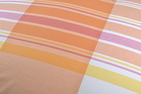 Rainbow Color Orange Duvet Cover Set Luxury Bedding