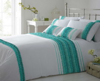 Aqua White Luxury Bedding Quality Bedding