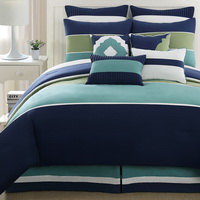 Santorini Blue Luxury Bedding Quality Bedding