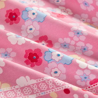 Flower Bowknot Pink Modern Bedding Cheap Bedding