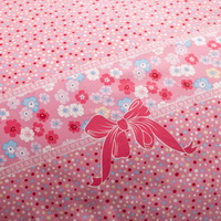 Flower Bowknot Pink Modern Bedding Cheap Bedding
