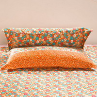 Romantic Flowers Orange Cheap Bedding Discount Bedding