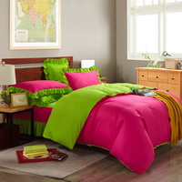 Rose And Green Modern Bedding Cotton Bedding