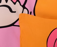 Gemini Orange Duvet Cover Set Star Sign Bedding Kids Bedding