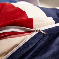 I Love England Blue English Flag Bedding Velvet Bedding Modern Bedding