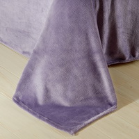 Purple And Lilac Flannel Bedding Winter Bedding