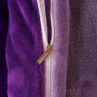 Purple And Lilac Flannel Bedding Winter Bedding