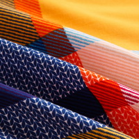 Cotillard Orange Tartan Bedding Stripes And Plaids Bedding Teen Bedding