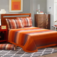 Mirada Orange Tartan Bedding Stripes And Plaids Bedding Teen Bedding