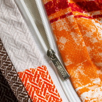 Sunny Day Orange Tartan Bedding Stripes And Plaids Bedding Teen Bedding