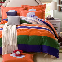 Love Story Orange Teen Bedding College Dorm Bedding Kids Bedding