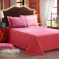 Blessed Rhyme Red Duvet Cover Set European Bedding Casual Bedding