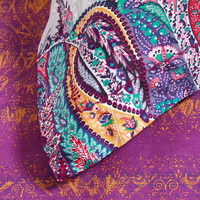 Delia Purple Duvet Cover Set European Bedding Casual Bedding