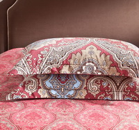 Exotic Style Beige Duvet Cover Set European Bedding Casual Bedding
