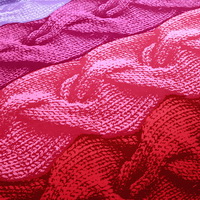 Louvre Fashion Red Duvet Cover Set European Bedding Casual Bedding