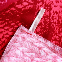 Louvre Fashion Red Duvet Cover Set European Bedding Casual Bedding