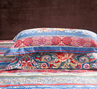 Memories Of The South Blue Duvet Cover Set European Bedding Casual Bedding