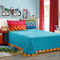 Tahiti Blue Duvet Cover Set European Bedding Casual Bedding