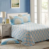The Impression Of Seattle Blue Duvet Cover Set European Bedding Casual Bedding