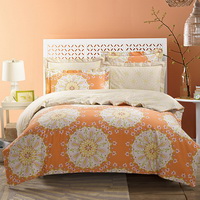 The Impression Of Seattle Orange Duvet Cover Set European Bedding Casual Bedding