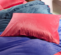 Heart Of Ocean Pink Velvet Bedding Modern Bedding Winter Bedding
