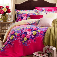 Alice Rose Flowers Bedding Flannel Bedding Girls Bedding