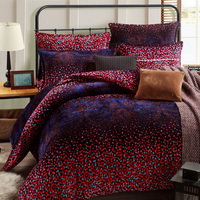 Stippling Purple Style Bedding Flannel Bedding Girls Bedding