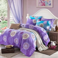 First Love Purple Bedding Modern Bedding Cotton Bedding Gift Idea