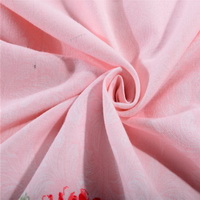 Floral Pink Bedding Modern Bedding Cotton Bedding Gift Idea