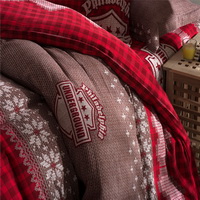Philadelphia Red Bedding Modern Bedding Cotton Bedding Gift Idea