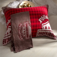 Philadelphia Red Bedding Modern Bedding Cotton Bedding Gift Idea