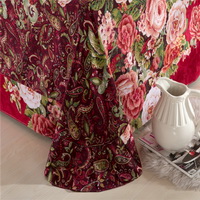 Rani Red Bedding Modern Bedding Cotton Bedding Gift Idea