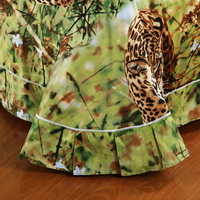 Gift Ideas Leopard Green Bedding Sets Teen Bedding Dorm Bedding Duvet Cover Sets 3D Bedding Animal Print Bedding