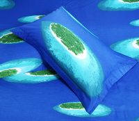 Island Blue Bedding Sets Duvet Cover Sets Teen Bedding Dorm Bedding 3D Bedding Landscape Bedding Gift Ideas