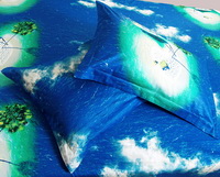 Island Green Bedding Sets Duvet Cover Sets Teen Bedding Dorm Bedding 3D Bedding Landscape Bedding Gift Ideas
