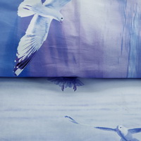 Sea Gulls Blue Bedding Sets Duvet Cover Sets Teen Bedding Dorm Bedding 3D Bedding Landscape Bedding Gift Ideas