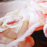 Roses Brown Bedding Sets Duvet Cover Sets Teen Bedding Dorm Bedding 3D Bedding Floral Bedding Gift Ideas