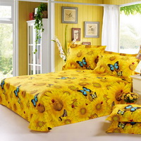 Sunflowers Yellow Bedding Sets Duvet Cover Sets Teen Bedding Dorm Bedding 3D Bedding Floral Bedding Gift Ideas