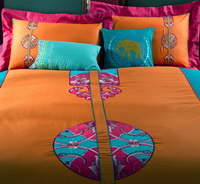 Bohemia Orange Bedding Girls Bedding Teen Bedding Luxury Bedding