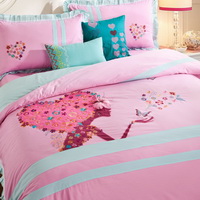 Modern Girl Pink Bedding Girls Bedding Teen Bedding Luxury Bedding