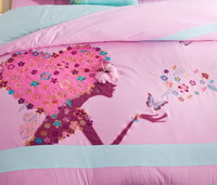 Modern Girl Pink Bedding Girls Bedding Teen Bedding Luxury Bedding