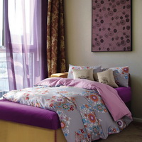 Sura Purple Bedding Scandinavian Design Bedding Teen Bedding Kids Bedding