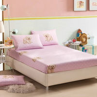 Little Bear Pink Cartoon Bedding Kids Bedding Girls Bedding Teen Bedding