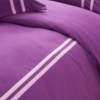 Eiffel Purple Bedding Dorm Bedding Discount Bedding Modern Bedding Gift Idea