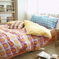 Baby Elephant Yellow Bedding Teen Bedding Kids Bedding Dorm Bedding Gift Idea