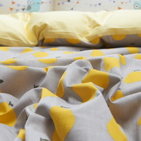 Pear Yellow Bedding Teen Bedding Kids Bedding Dorm Bedding Gift Idea